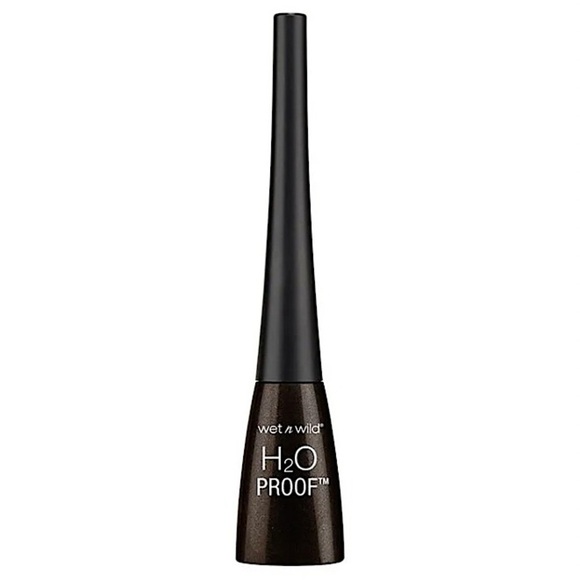 3/$10 Wet N Wild 880 Dark Brown H20 Proof Waterproof Liquid Eyeliner - Picture 1 of 2